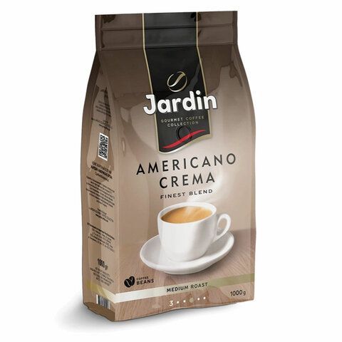 Кофе в зернах JARDIN &quot;Americano Crema&quot; 1 кг, 1090-06-Н