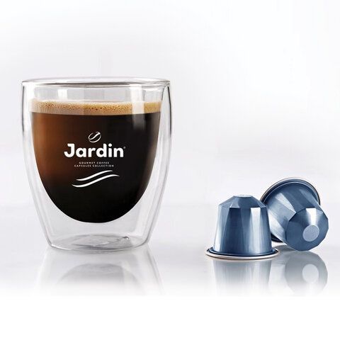 Кофе в капсулах JARDIN &quot;Allonge&quot; для кофемашин Nespresso, 10 порций, 1356-10
