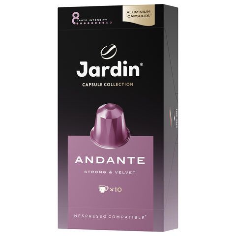 Кофе в капсулах JARDIN &quot;Andante&quot; для кофемашин Nespresso, 10 порций, 1353-10