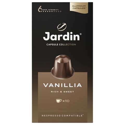 Кофе в капсулах JARDIN &quot;Vanillia&quot; для кофемашин Nespresso, 10 порций, 1355-10