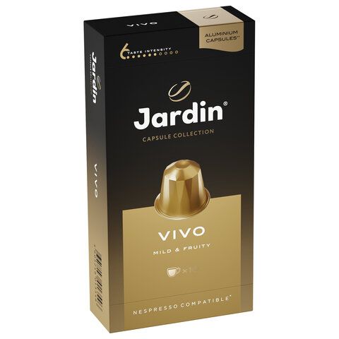 Кофе в капсулах JARDIN Vivo для кофемашин Nespresso, 10 порций, 1354-10