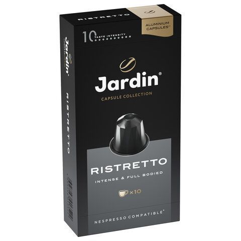 Кофе в капсулах JARDIN &quot;Ristretto&quot; для кофемашин Nespresso, 10 порций, 1352-10