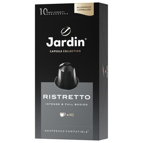 Кофе в капсулах JARDIN &quot;Ristretto&quot; для кофемашин Nespresso, 10 порций, 1352-10