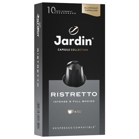 Кофе в капсулах JARDIN &quot;Ristretto&quot; для кофемашин Nespresso, 10 порций, 1352-10