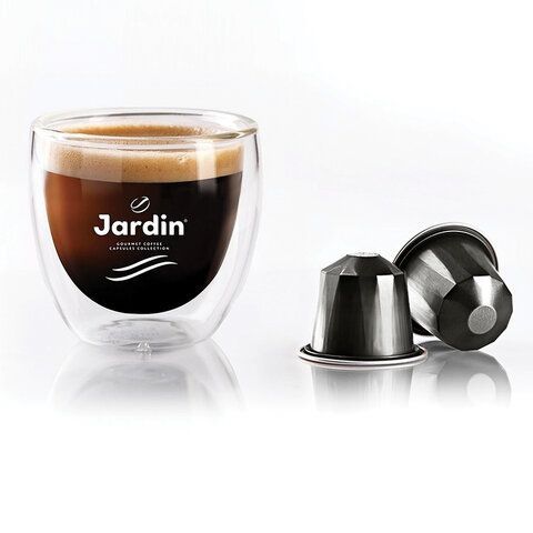 Кофе в капсулах JARDIN &quot;Ristretto&quot; для кофемашин Nespresso, 10 порций, 1352-10