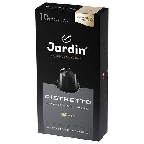 Кофе в капсулах JARDIN &quot;Ristretto&quot; для кофемашин Nespresso, 10 порций, 1352-10