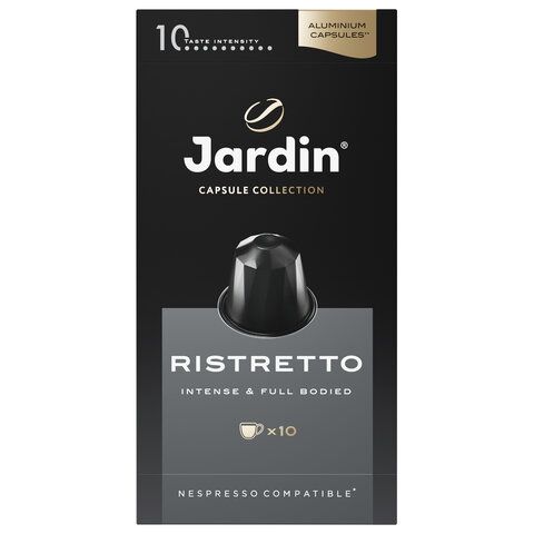 Кофе в капсулах JARDIN &quot;Ristretto&quot; для кофемашин Nespresso, 10 порций, 1352-10