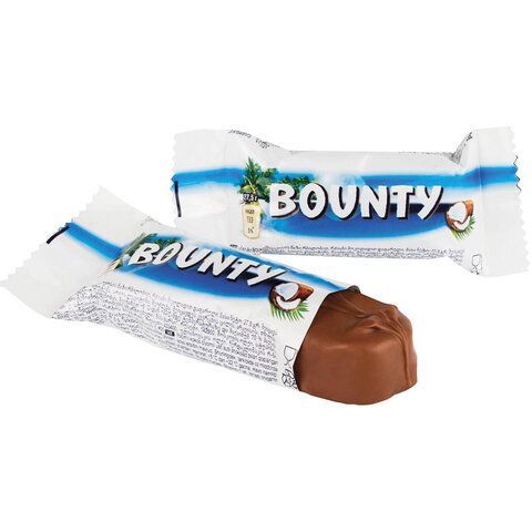 Батончики мини BOUNTY &quot;Minis&quot; с мякотью кокоса в шоколаде 1 кг, 56727