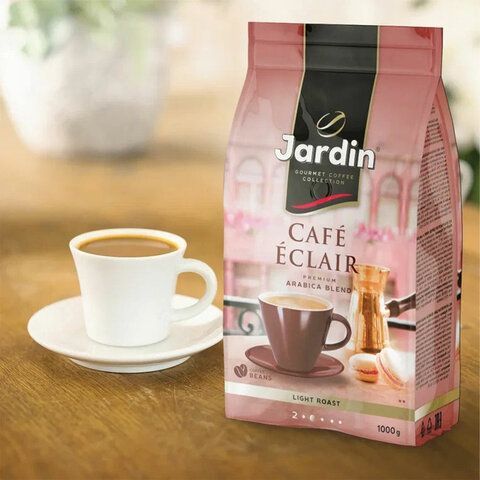 Кофе в зернах JARDIN &quot;Cafe Eclair&quot; 1 кг, 1628-06