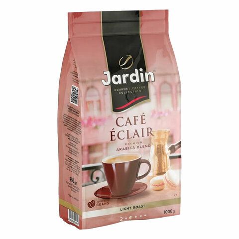 Кофе в зернах JARDIN &quot;Cafe Eclair&quot; 1 кг, 1628-06