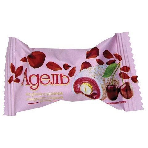 Конфеты АККОНД &quot;Адель&quot; с цельным миндалём со вкусом вишни, 250 г