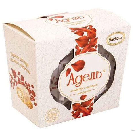 Конфеты АККОНД &quot;Адель&quot; с цельным миндалём в кокосовой стружке, 150 г