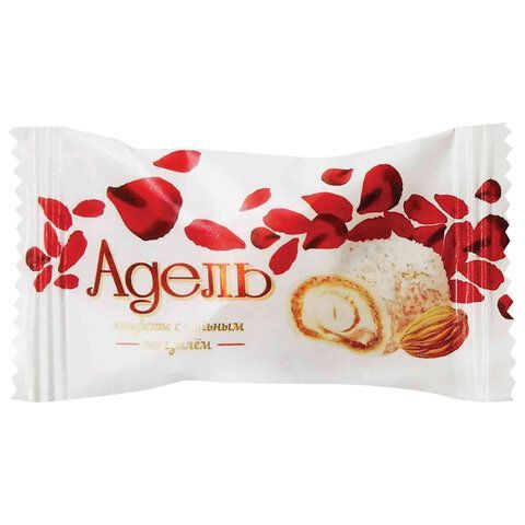 Конфеты АККОНД &quot;Адель&quot; с цельным миндалём в кокосовой стружке, 150 г
