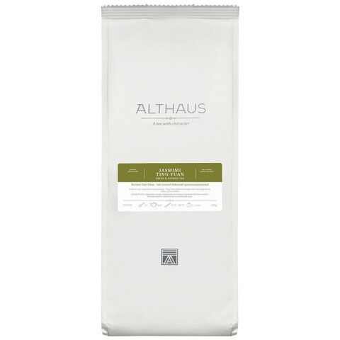 Чай листовой ALTHAUS &quot;Jasmine Ting Yuan&quot; зеленый 250 г, ГЕРМАНИЯ, TALTHL-L00116