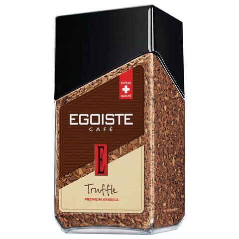 Кофе растворимый EGOISTE &quot;Truffle&quot;, ШВЕЙЦАРИЯ, 95 г, стеклянная банка, EG10006005