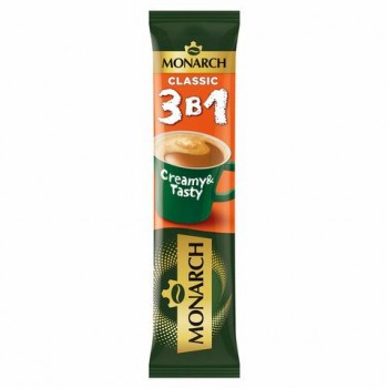 Кофе растворимый порционный MONARCH 24 шт. Original 3 в 1 "Классика", 13,5 г, пакетик, 8060228