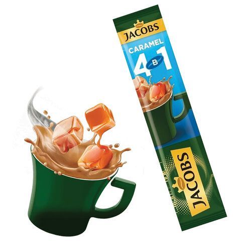 Кофе растворимый MONARCH 24 шт. Original &quot;4 в 1 CARAMEL&quot;, 13,5 г, пакетик, 8060232