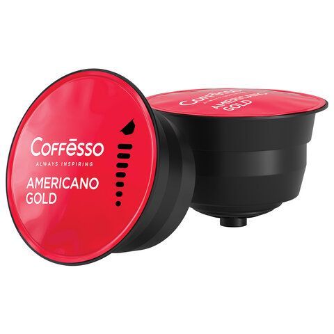 Кофе в капсулах COFFESSO &quot;Americano Gold&quot; для кофемашин Dolce Gusto, 16 порций, 102152