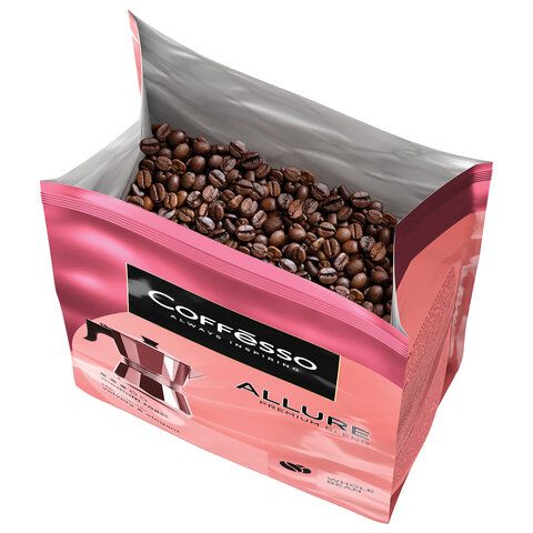Кофе в зернах COFFESSO &quot;Allure&quot;, 1 кг, 102487