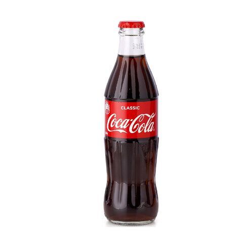 Напиток газированный COCA-COLA Classic 0,33 л, стеклянная бутылка, УТ-00003491