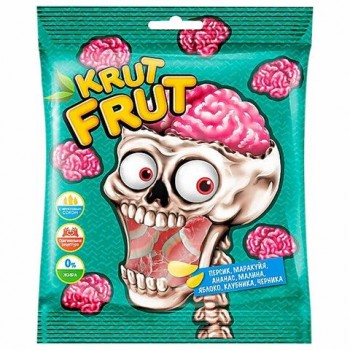 Мармелад жевательный "Мозг" 70 г, KRUTFRUT 50 шт., РРМ679