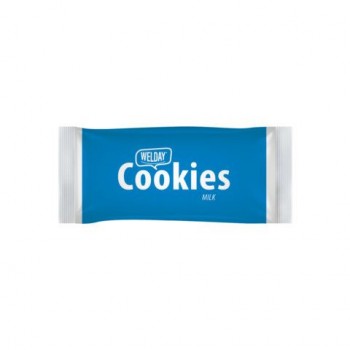 Печенье хрустящее в индивидуальной упаковке WELDAY Сливочное, 100 штук в Office-box,