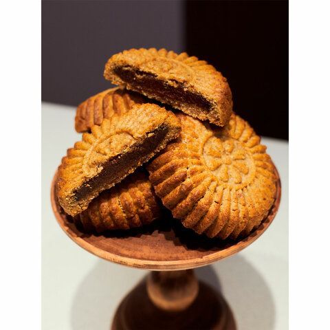 Печенье песочное &quot;Солнышко&quot; с финиковой начинкой БЕЗ САХАРА, 700 г, ш/к 42221