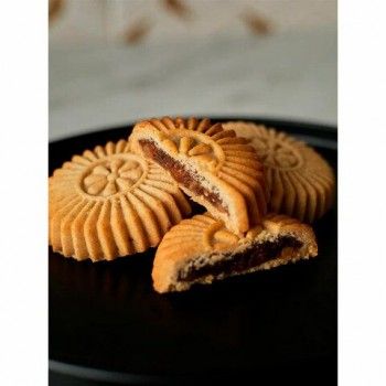 Печенье песочное "Солнышко" с начинкой из Финика и Апельсина, БЕЗ САХАРА, 700 г, ш/к 42238
