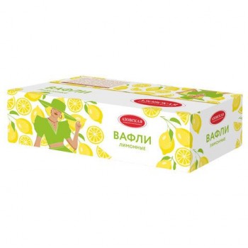 Вафли АЗОВСКАЯ со вкусом лимона 2,8 кг