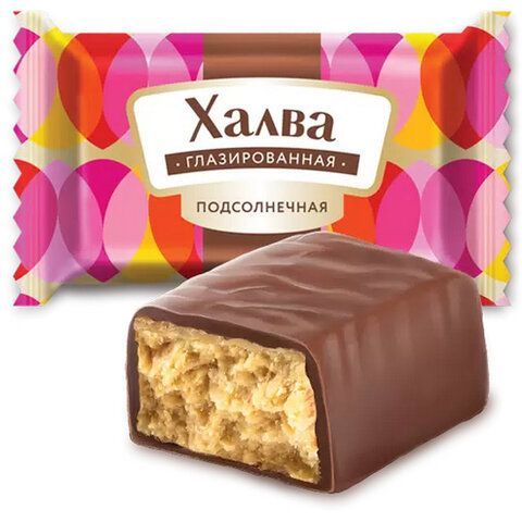 Конфеты глазированные АЗОВСКАЯ Халва подсолнечная 1000 г