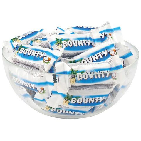 Батончики мини BOUNTY "Minis" шоколадные 3 кг