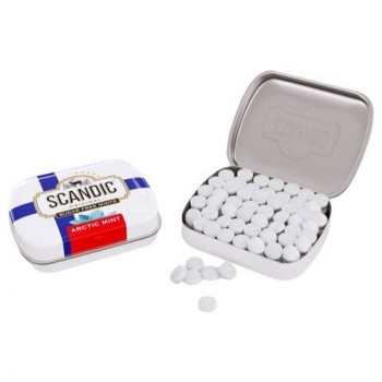 Драже освежающие SCANDIC 18 шт. без сахара со вкусом "Арктическая мята", 14 г., 4603738769872