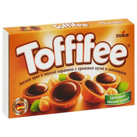 Конфеты шоколадные TOFFIFEE с лесным орехом 250 г, 018745-45/44