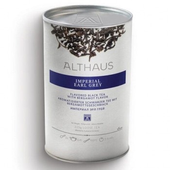 Чай листовой ALTHAUS "Imperial Earl Grey" Империал Эрл Грей, черный, 225 г, ГЕРМАНИЯ, TALTHL-L00209
