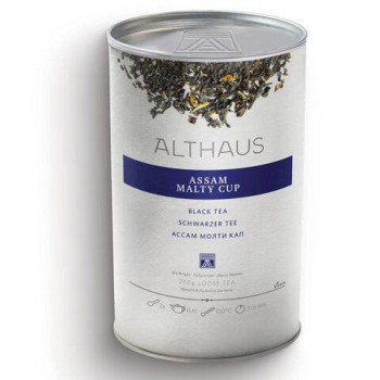 Чай листовой ALTHAUS "Assam Malty Cup" Ассам Молти Кап, черный, 250 г, ГЕРМАНИЯ, TALTHL-L00197