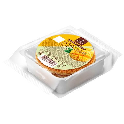 Вафли голландские ДЫМКА со вкусом манговый мусс 150 г
