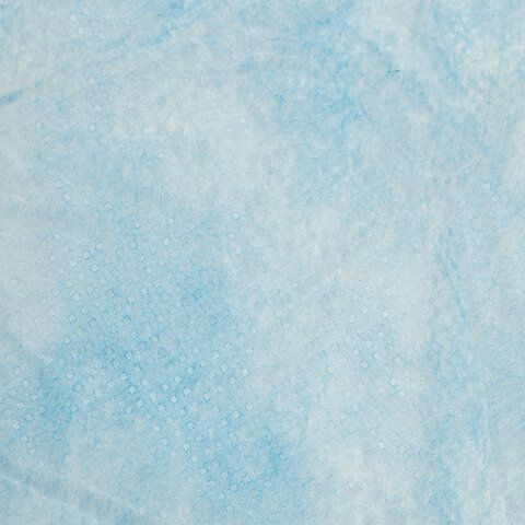 Халат одноразовый голубой на кнопках КОМПЛЕКТ 10 шт., XL, 110 см, резинка, 25 г/м2, СНАБЛАЙН