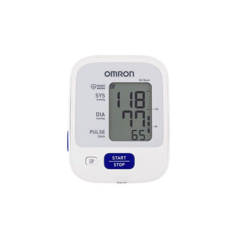 Тонометр OMRON M2 (HEM-7121-ARU) манжета 22-32см, автоматический, на плечо, адаптер питания