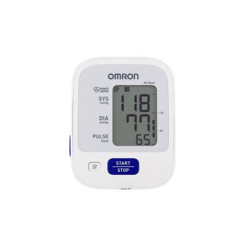 Тонометр OMRON M2 (HEM-7121-ALRU) манжета 22-42см, автоматический, на плечо, адаптер питания