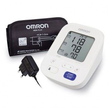 Тонометр OMRON M3 Comfort (HEM-7155-ALRU) манжета 22-42см, автоматический, на плечо, адаптер питания