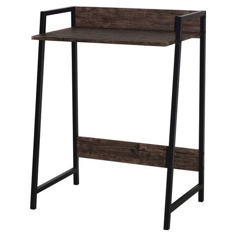Стол на металлокаркасе BRABIX &quot;LOFT CD-003&quot;, 640х420х840 мм, цвет морёный дуб, 641215