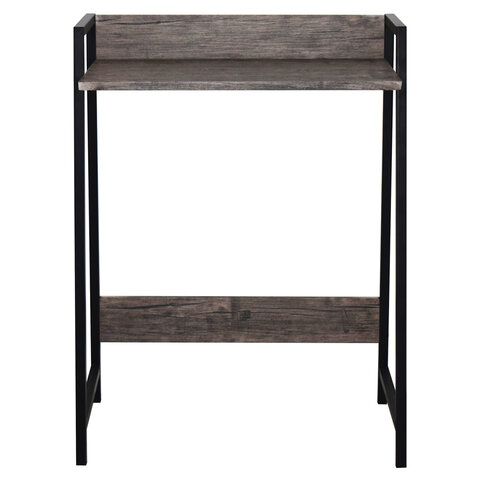 Стол на металлокаркасе BRABIX &quot;LOFT CD-003&quot;, 640х420х840 мм, цвет морёный дуб, 641215