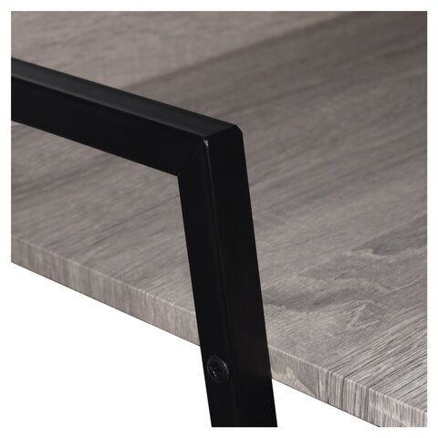 Стол на металлокаркасе BRABIX &quot;LOFT CD-003&quot;, 640х420х840 мм, цвет дуб антик, 641216