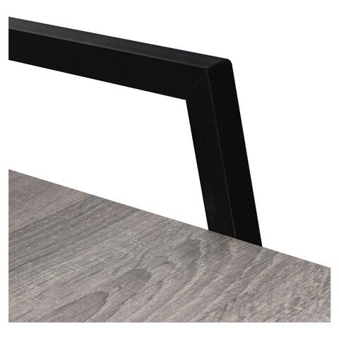Стол на металлокаркасе BRABIX &quot;LOFT CD-003&quot;, 640х420х840 мм, цвет дуб антик, 641216