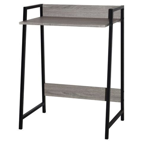 Стол на металлокаркасе BRABIX &quot;LOFT CD-003&quot;, 640х420х840 мм, цвет дуб антик, 641216