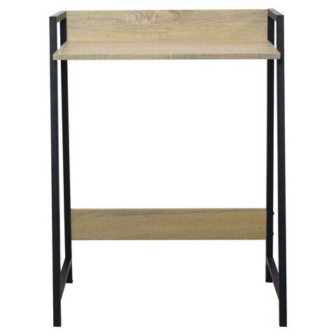 Стол на металлокаркасе BRABIX &quot;LOFT CD-003&quot;, 640х420х840 мм, цвет дуб натуральный, 641217