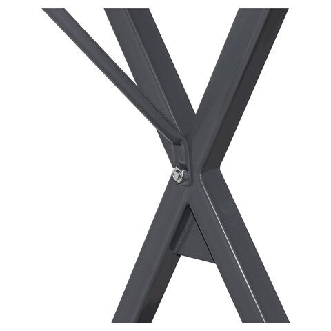 Стол на металлокаркасе BRABIX &quot;LOFT CD-007&quot;, 800х500х840 мм, органайзер, комбинированный, 641227