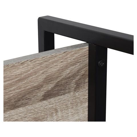 Стеллаж на металлокаркасе BRABIX &quot;LOFT SH-002&quot;, 600х350х845 мм, цвет дуб антик, 641232
