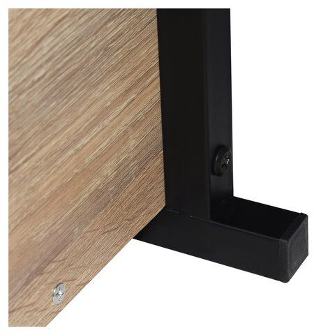 Стеллаж на металлокаркасе BRABIX &quot;LOFT SH-002&quot;, 600х350х845 мм, цвет дуб натуральный, 641233