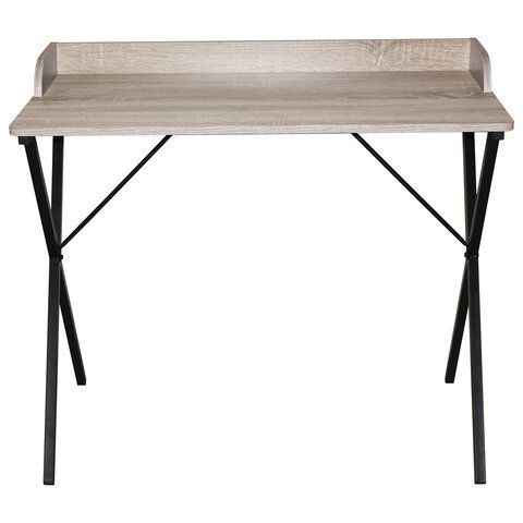 Стол на металлокаркасе BRABIX &quot;LOFT CD-008&quot;, 900х500х780 мм, цвет дуб антик, 641864